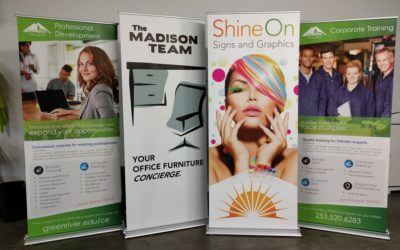 Renton, WA: Retractable Banner Setup